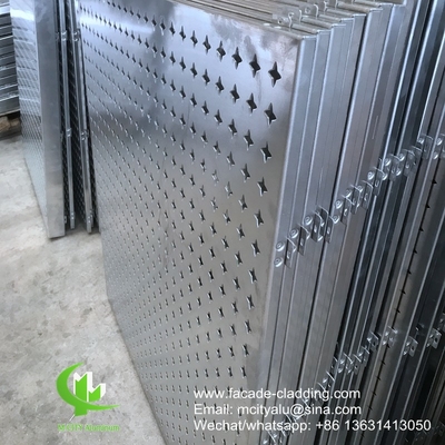 Architektonische Aluminium-Perforationsverkleidung mit Kunstmustern Perforation für Gebäudefassaden