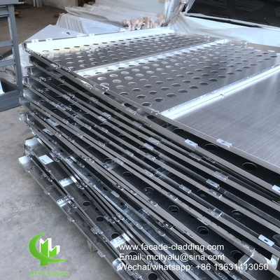 Perforierte Aluminium-Gravurplatten für Außenfassaden von Gebäuden zur Außenabdeckung