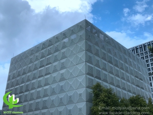 Architektonische Aluminium-Perforationsverkleidung mit Kunstmustern Perforation für Gebäudefassaden