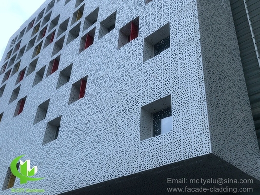 Goldfarbe Metall-Aluminium-Perforationsverkleidung für die Außenverkleidung von Fassaden