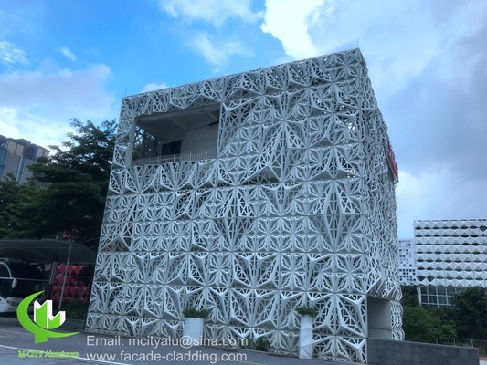 Architektonische Aluminium-Perforationsverkleidung mit Kunstmustern Perforation für Gebäudefassaden