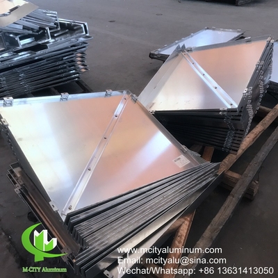 Kreisentwurf Aluminiumplatten für Gebäudefassade kundenspezifisches Metallblech China Hersteller