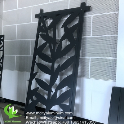 PVDF Metall-Aluminium-Perforationsmuster zur Dekoration von Gebäudefassaden
