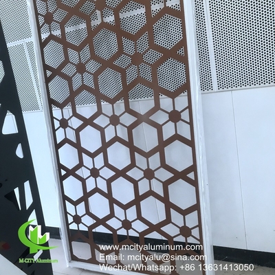 PVDF Metall-Aluminium-Perforationsmuster zur Gebäudeverzierung