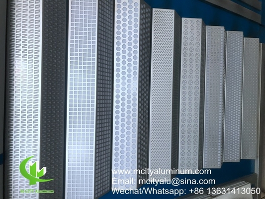 PVDF Metall-Aluminium-Perforationsmuster zur Gebäudeverzierung