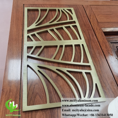 10 mm Aluminium-Laser-Schnitt-Metallplatten für die Innenausstattung