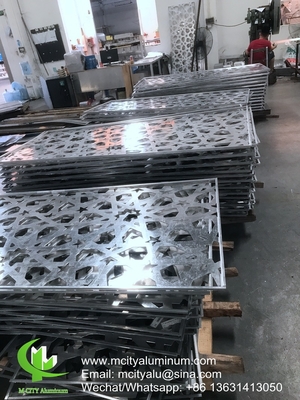 Kreisentwurf Aluminiumplatten für Gebäudefassade kundenspezifisches Metallblech China Hersteller