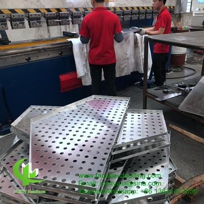 Guangdong Pulverbeschichtung Metall-Aluminium-Verkleidung für Außenverkleidung von Fassaden