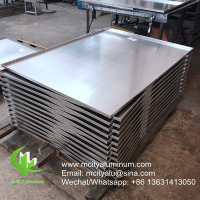 Guangdong Pulverbeschichtung Metall-Aluminium-Festplatten für die Außenverkleidung von Fassaden