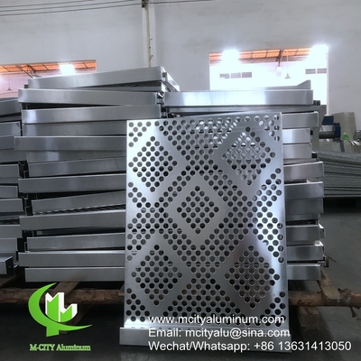 Wandverkleidung Pulverbeschichtung Metall-Aluminium-Fassade Außenverkleidung