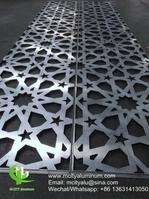 China PVDF Metall-Aluminiumperforierter Blech für Audi Gebäude Außenfassade verwendet