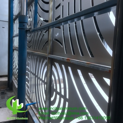 Foshan Pulverbeschichtung Metall-Aluminium-Verkleidung für die Fassade