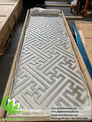 10mm Metallpartition mit Lasergeschnittenem Muster