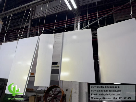 Außenwandverkleidung Aluminiumwandplatten PVDF Kameleonfarbe