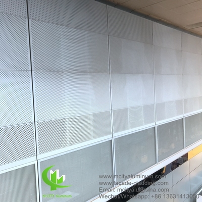 Fassadenverkleidung aus Aluminiummassivplatten für Fassadenbelag