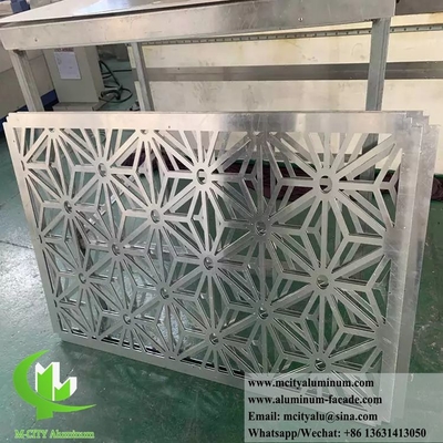 CNC CUT METAL SCREEN ALUMINIUMEN-Verteilung