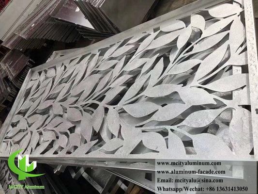 Laserschnitt Metallverkleidung Panels Aluminium-Bildschirm