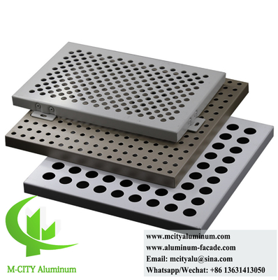 Einfache Installation von Aluminiumverkleidungen mit CNC-Gravurplatten für moderne Gebäudedesign