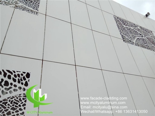 AUDI TERMINAL Fassade Perforierte Wandverkleidung Metall-Aluminiumplatte