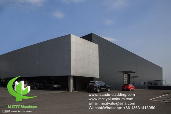 3 mm Metall-Aluminium-Panel Fluorkohlenstoff-Aluminium-Massiv-Panel Vorhangwand für Fassadenverkleidung