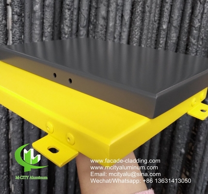 Aluminiumplatten, Fluorkohlenstoff-Aluminium-Festplatten, Vorhangwand für Fassadenverkleidungen