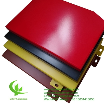 Aluminiumplatten, Fluorkohlenstoffperforierte Aluminiumplatten, Vorhangwandplatten, Aluminiumplatten für Fassadenverkleidungen