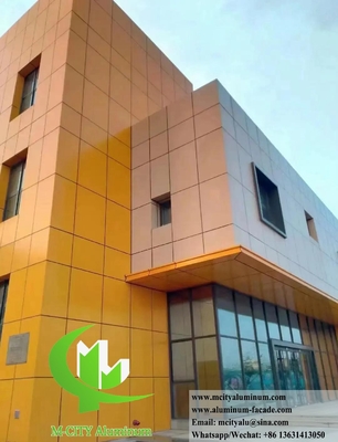 Architektonische Metallfassade Dekoration 3 mm Dicke