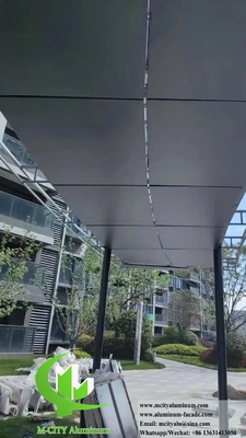Architektonische Perforations-Metallschirm-Aluminiumfolie für den Außenbereich