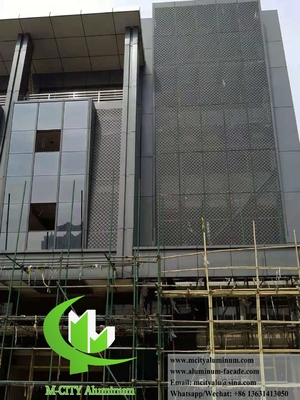 Architektonische Perforations-Metallschirm-Aluminiumfolie für den Außenbereich