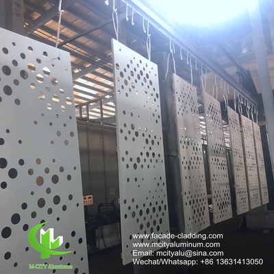 Architektonische Fassaden aus Aluminiumplatten