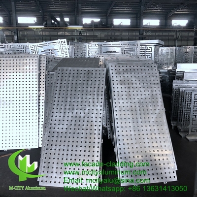 Kreisentwurf Aluminiumplatten für Gebäudefassade kundenspezifisches Metallblech China Hersteller