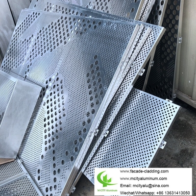 Baumgestaltung Aluminiumplatten für Hotelfassaden kundenspezifischer Metallblechhersteller