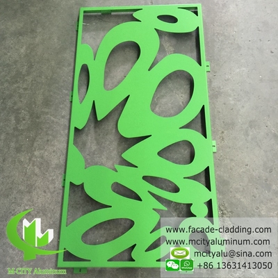 Blumenentwurf Aluminiumplatten für Krankenhausfassade kundenspezifisches Metallblech China Hersteller