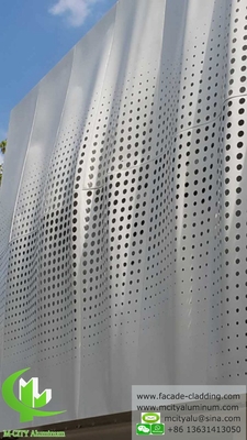 Architektonische Fassaden aus Aluminiumplatten