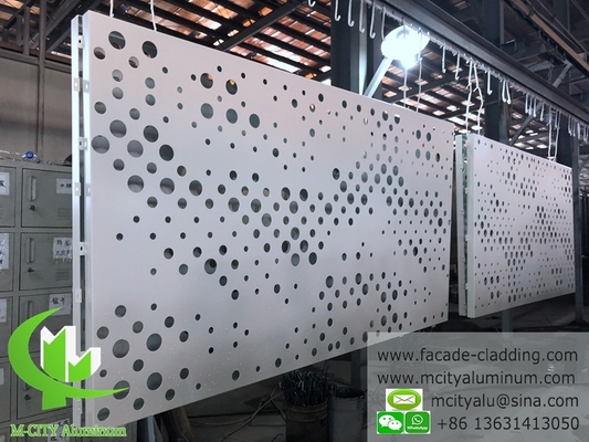 Architektonische Aluminiumbleche aus massivmetallischen Platten für Wandverkleidungen