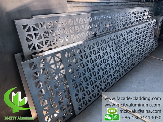 Aluminiumplatten für die Wandverkleidung mit weißem Pulverbeschichtung