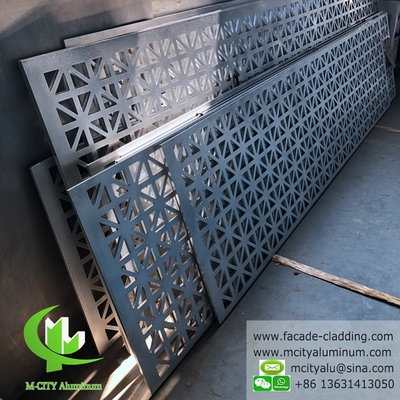 Blumenentwurf Aluminiumplatten für Krankenhausfassade kundenspezifisches Metallblech China Hersteller