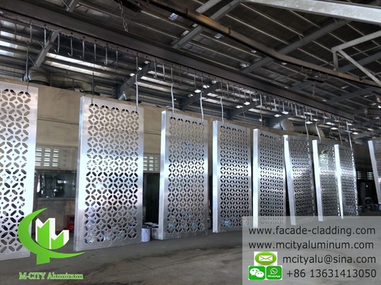 Außendecke aus Aluminium für Wandverkleidungen PVDF-Farbe PPG-Beschichtung