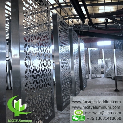 CNC-Punterplatten aus Aluminium, Fluorkohlenstoff, Perforationsplatten aus Aluminium, Vorhangwandplatten aus Aluminium für Fassadenverkleidungen