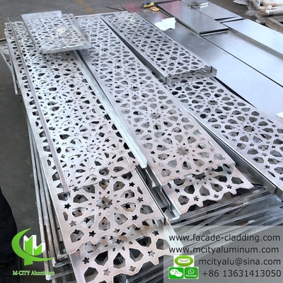 Dekoratives Laserschneiden Aluminiumplatten für die Fassadenverkleidung