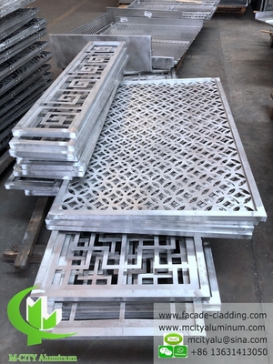 Metall-Aluminiumblech-Aluminium-Festplatten Vorhangwandverkleidung perforiertes Muster