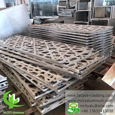 Metall-Aluminiumblech-Aluminium-Festplatten Vorhangwandverkleidung perforiertes Muster