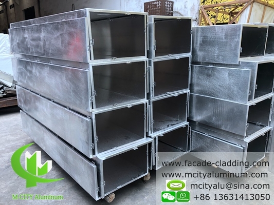 Architektonische Aluminiumbleche aus massivmetallischen Platten für Wandverkleidungen