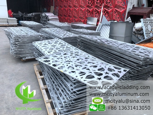 Perforierte Aluminiumbleche Massivplatten Metalldekorationsplatten für Architektur