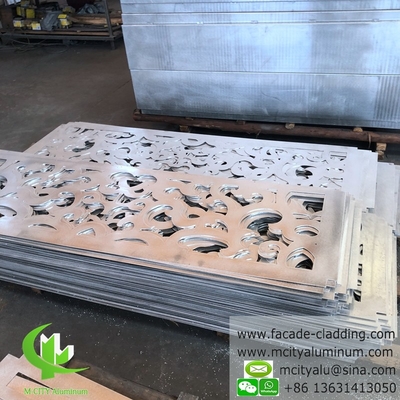 Außenplatte aus Aluminium für Wandverkleidung PVDF-Farbe PPG-Beschichtung