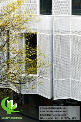 PVDF Aluminium Fassadensysteme für Bauunternehmer Sonderpaneele