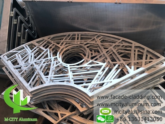Architektonische Aluminiumplatten für die Fassadenverkleidung