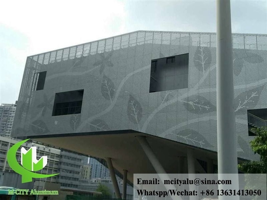 Dekorative Aluminiumplatten für Gebäudewandverkleidungen