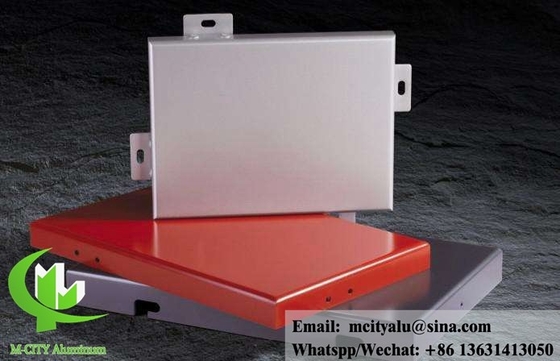 Aluminiumbeschichtung Metallfassadenplatte für Gebäudewandverdeckung PPG-Farbe