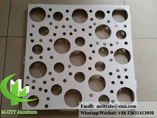 Baumgestaltung Aluminiumplatten für Hotelfassaden kundenspezifischer Metallblechhersteller